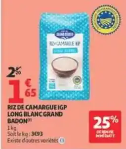 Auchan Supermarché BADON RIZ DE CAMARGUE IGP offre