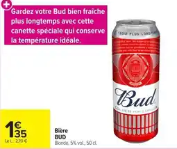 Carrefour BUD Bière offre