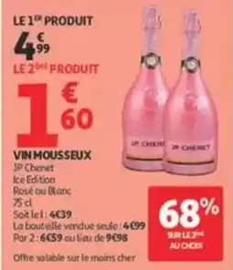 Auchan Supermarché JP Chenet VIN MOUSSEUX offre