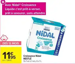 Carrefour NIDAL Croissance offre