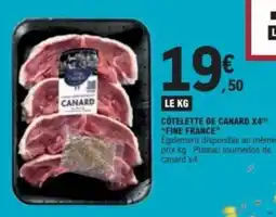 E.Leclerc Fine France CANARD offre