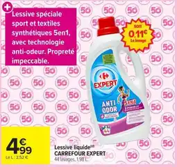 Carrefour CARREFOUR EXPERT Lessive liquide offre