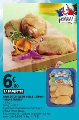 E.Leclerc Douce France LA BARQUETTE offre