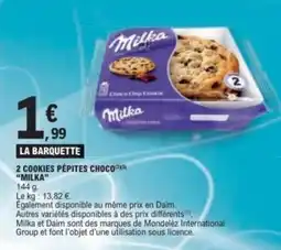 E.Leclerc Milka Cookies pépites choco offre