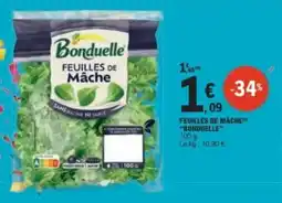 E.Leclerc Bonduelle Feuilles de Mâche offre