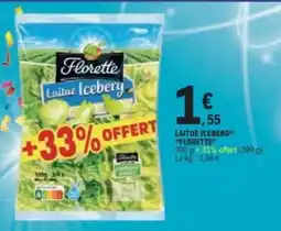 E.Leclerc Florette Laitue Iceberg offre
