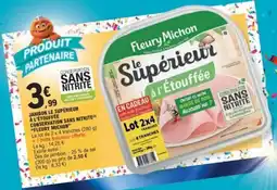 E.Leclerc Fleury Michon Jambon Le Supérieur offre
