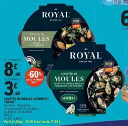 E.Leclerc ROYAL Cocotte de moules offre