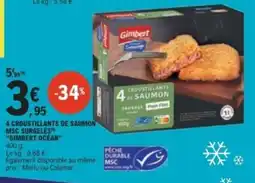E.Leclerc Gimbert Croustillants de saumon offre