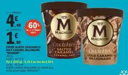 E.Leclerc MAGNUM Crème glacée Crackables offre