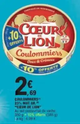 E.Leclerc CŒUR DE LION Coulommiers offre