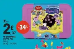 E.Leclerc Peppa Pig Brownies offre