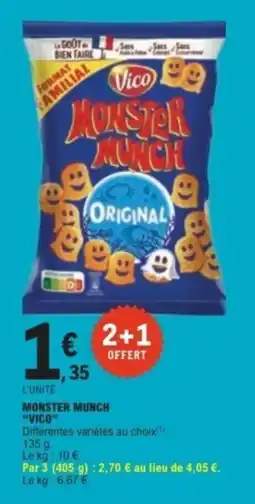 E.Leclerc Vico Monster Munch offre