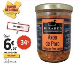 E.Leclerc BIRABEN Axoa de Porc offre