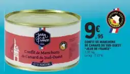 E.Leclerc Jean de France Confit de Manchons de Canard du Sud-Ouest offre