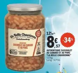 E.Leclerc La Belle Chaurienne Cassoulet au canard et au porc offre