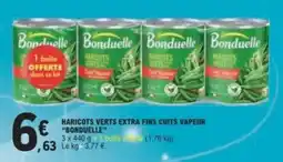E.Leclerc Bonduelle Haricots verts offre