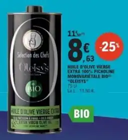 E.Leclerc Oleisys Huile d'olive vierge extra offre
