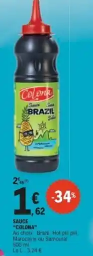 E.Leclerc COLONA Sauce Brazil offre