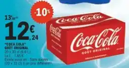 E.Leclerc Coca-Cola GOÛT ORIGINAL offre