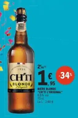 E.Leclerc CH'TI BLONDE offre
