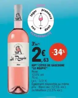 E.Leclerc Le Roupie offre