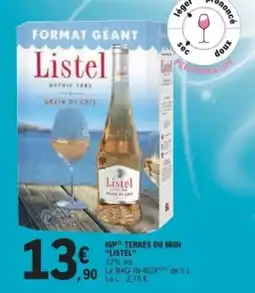 E.Leclerc Listel offre