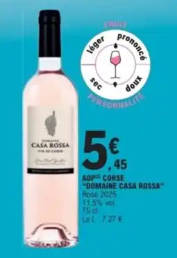 E.Leclerc DOMAINE CASA ROSSA offre
