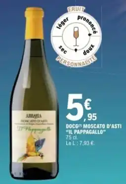 E.Leclerc ABRAZIA MOSCATO D'ASTI offre