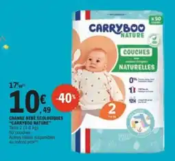 E.Leclerc CARRYBOO NATURE offre