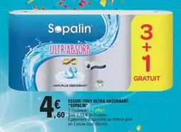 E.Leclerc Sopalin Essuie-tout ultra absorbant offre