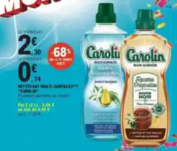 E.Leclerc Carolín NETTOYANT MULTI-SURFACES offre