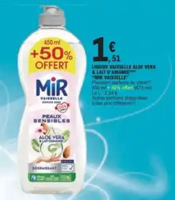 E.Leclerc MiR Vaisselle offre