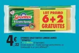 E.Leclerc Spontex Éponges grattantes offre