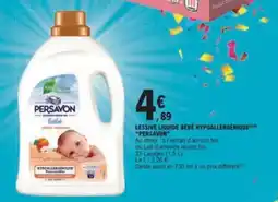 E.Leclerc PERSAVON LESSIVE LIQUIDE BÉBÉ offre