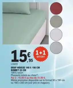 E.Leclerc DRAP HOUSSE offre