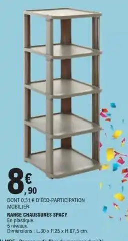 E.Leclerc RANGE CHAUSSURES SPACY offre