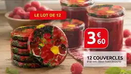 Rural Master 12 couvercles ø 82 mm décor fruits offre