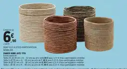 E.Leclerc TITO Panier rond jute offre