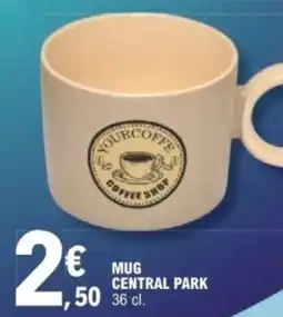 E.Leclerc YOURCOFFE MUG CENTRAL PARK offre
