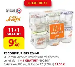 Rural Master Le parfait 12 confituriers offre