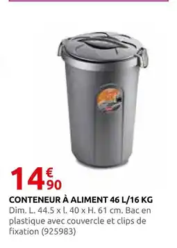 Rural Master Conteneur à aliment 46 l/16 kg offre