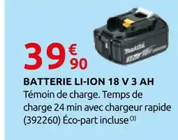 Rural Master Makita batterie li-ion 18 v 3 ah offre