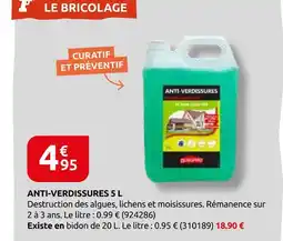 Rural Master Anti-verdissures 5 l offre