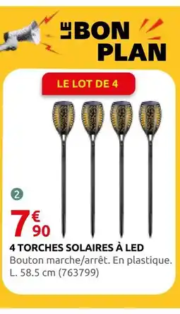 Rural Master 4 torches solaires à led offre