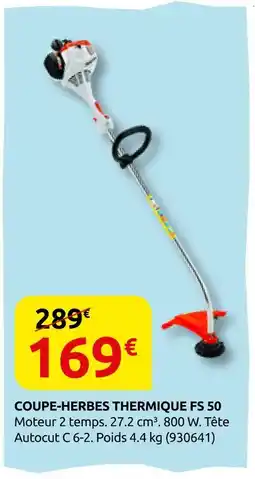 Rural Master Coupe-herbes thermique fs 50 offre