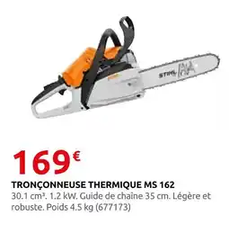 Rural Master Stihl tronçonneuse thermique ms 162 offre