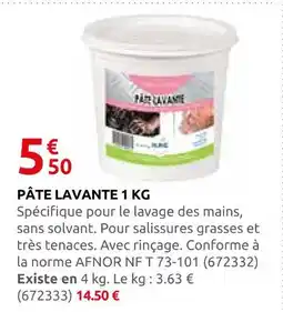 Rural Master Pâte lavante 1 kg offre