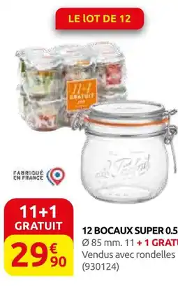 Rural Master Le parfait bocaux super 0.5l offre