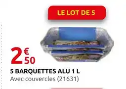 Rural Master 5 barquettes alu 1 l offre